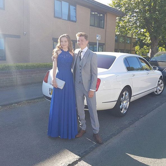 Northampton Anniversary Limo hire