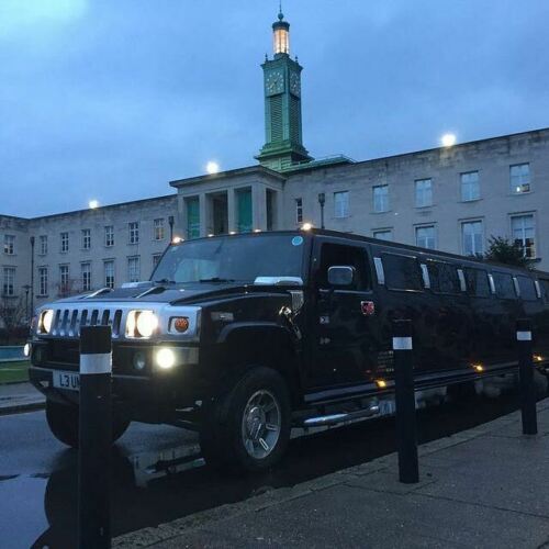 Northampton Black Hummer Limo hire