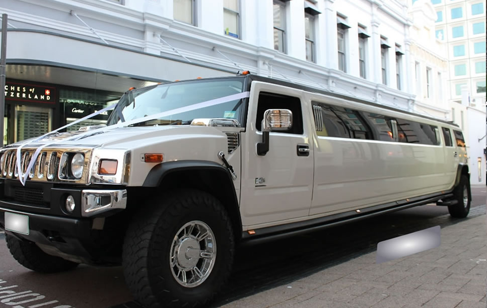 Northampton White Hummer Limo vip